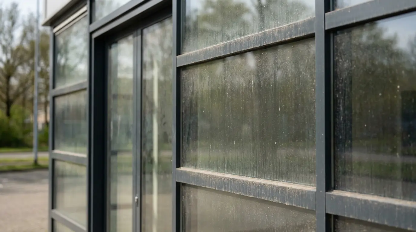 Situatie voor reiniging